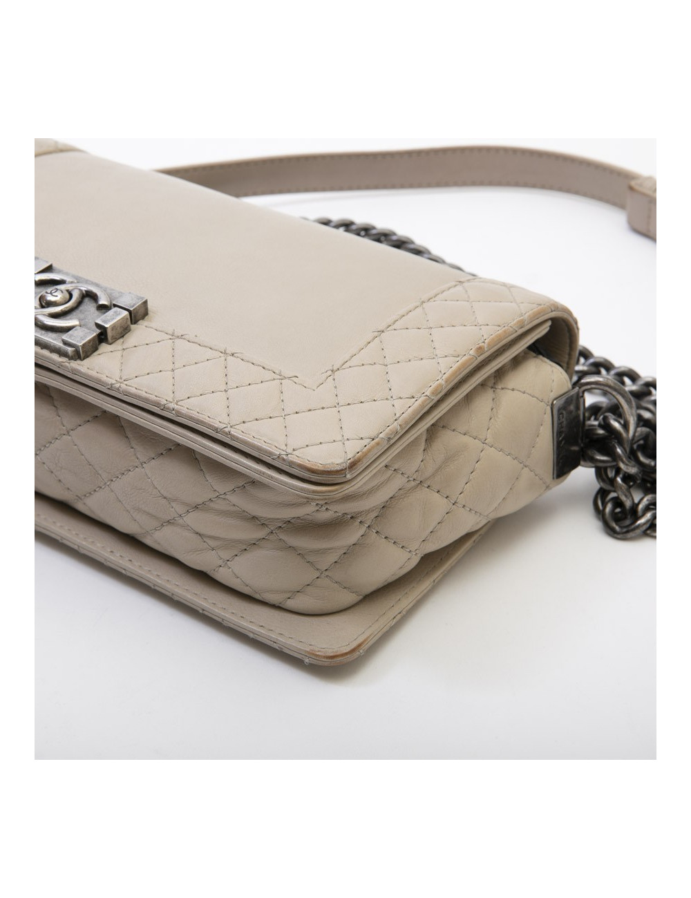 Sac Boy CHANEL en cuir 