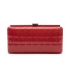 CHANEL clutch in red patent leather