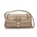 CHANEL bag in beige grained leather and 2.55 clasp