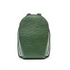 LOUIS VUITTON backpack in green epi leather