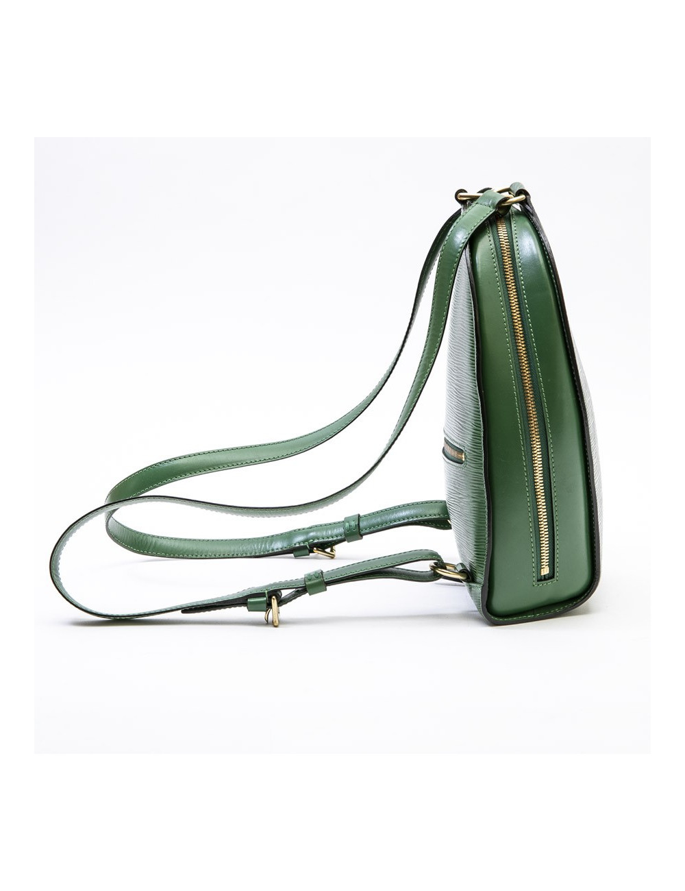 LOUIS VUITTON backpack in green epi leather