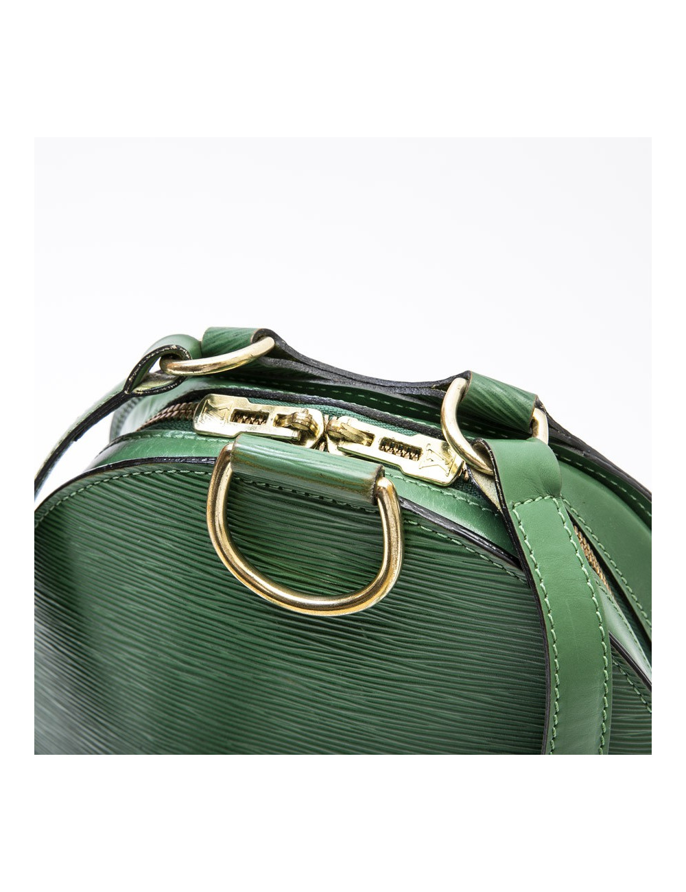 LOUIS VUITTON backpack in green epi leather