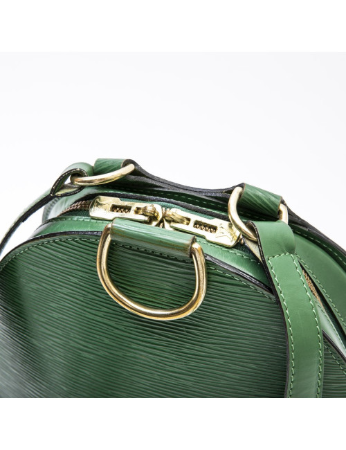 LOUIS VUITTON backpack in green epi leather
