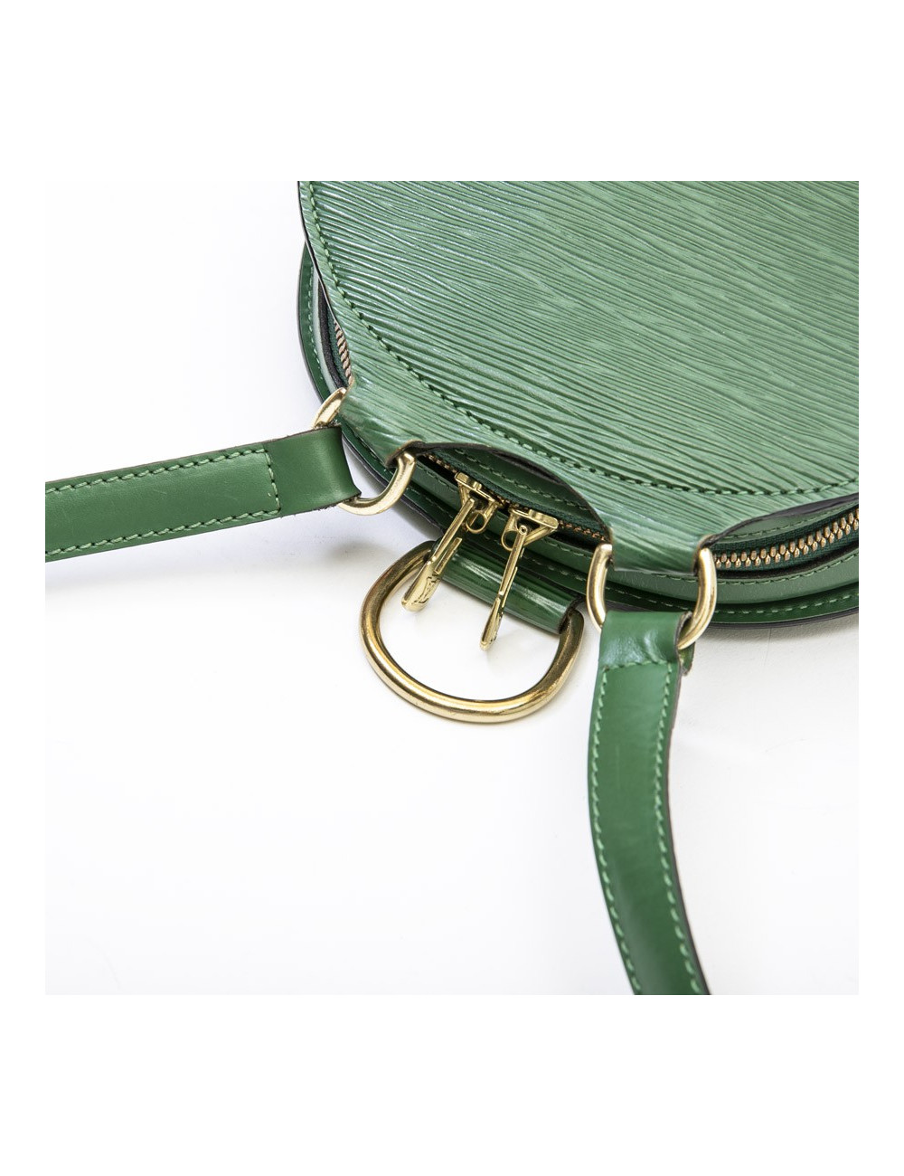 LOUIS VUITTON backpack in green epi leather