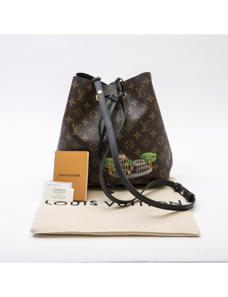 LOUIS VUITTON Colisée brown monogram canvas bag