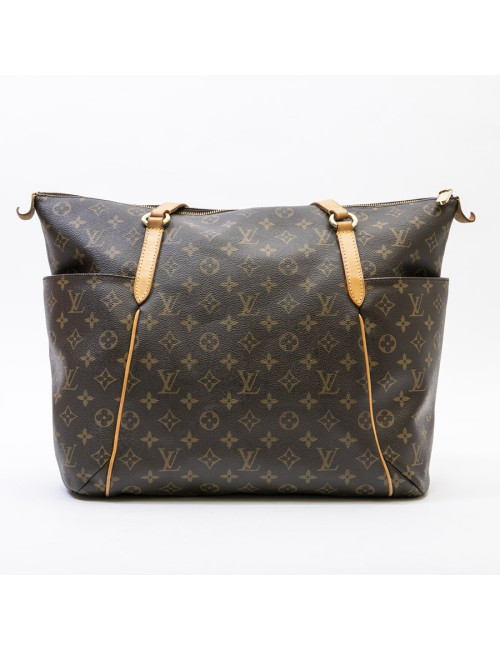 LOUIS VUITTON tote bag in brown monogram coated canvas