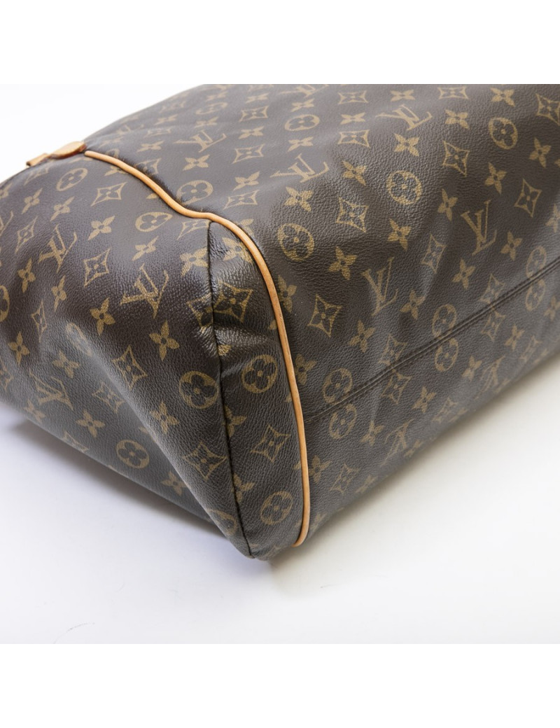 Sac cabas LOUIS VUITTON toile Monogram marron