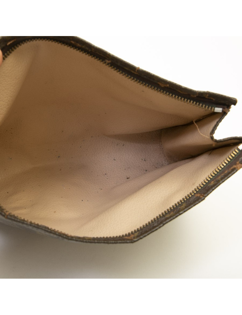 Pochette  de toilette LOUIS VUITTON toile monogram