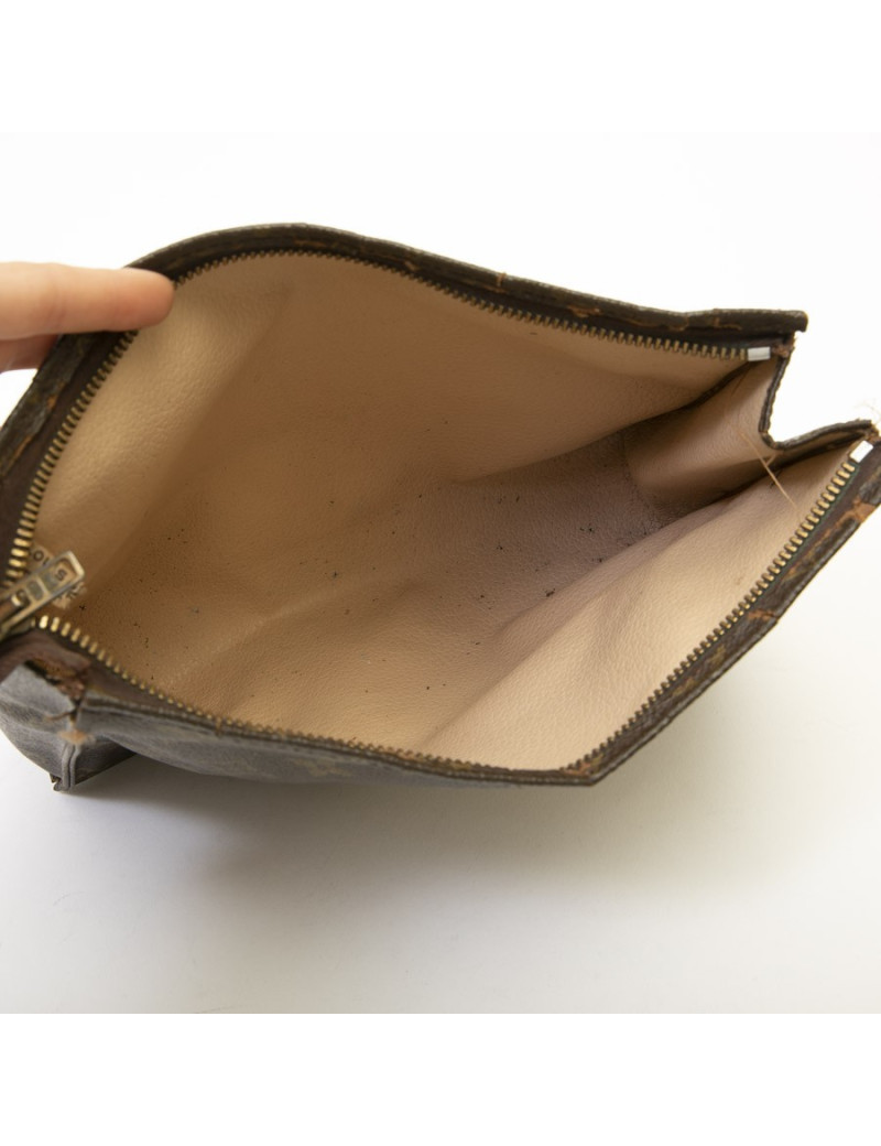 Pochette  de toilette LOUIS VUITTON toile monogram