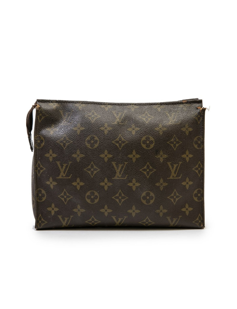 Pochette  de toilette LOUIS VUITTON toile monogram