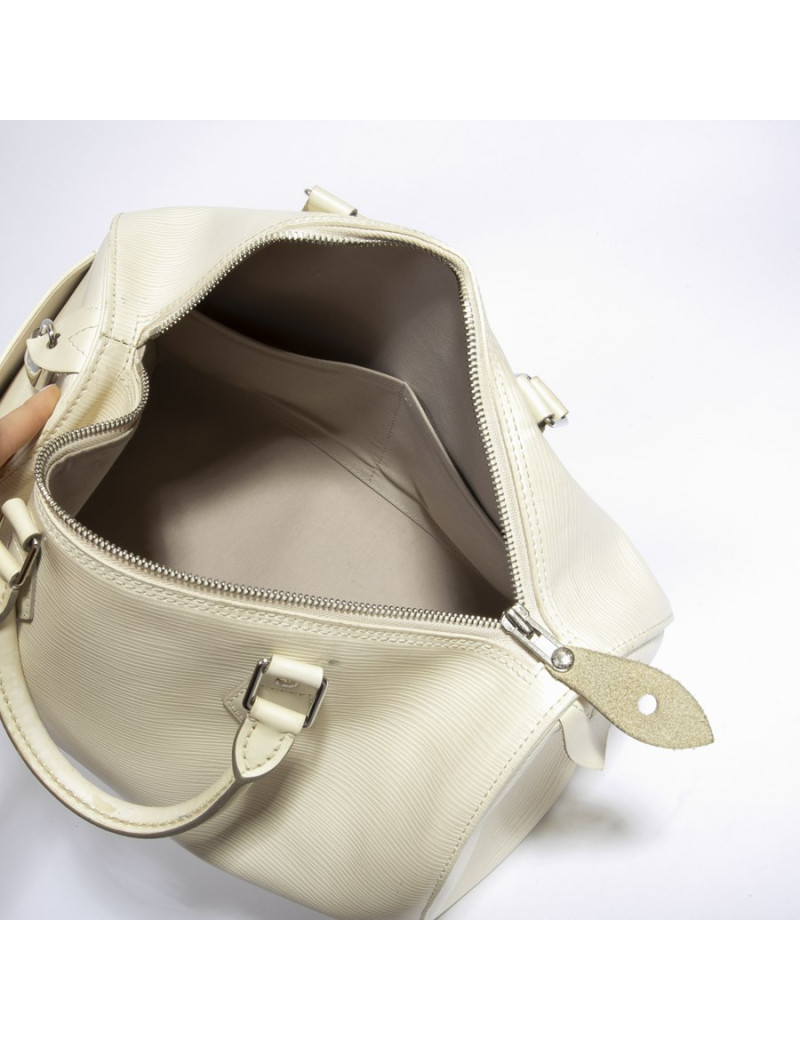 Sac "SPEEDY" Louis Vuitton blanc