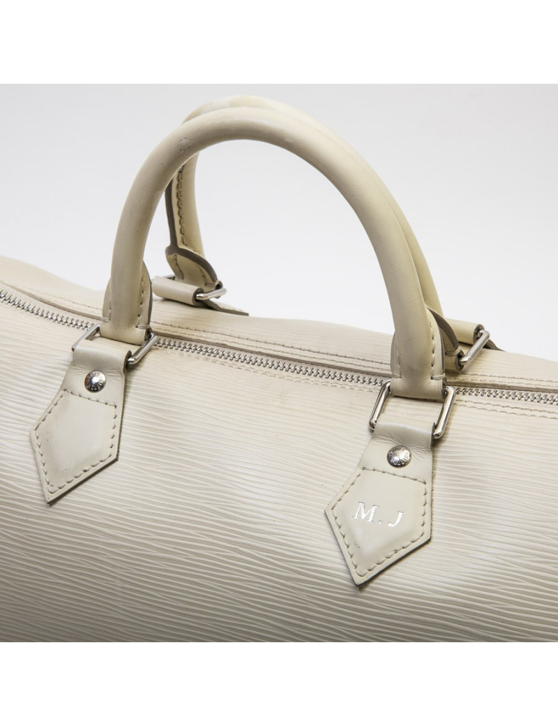 Sac "SPEEDY" Louis Vuitton blanc