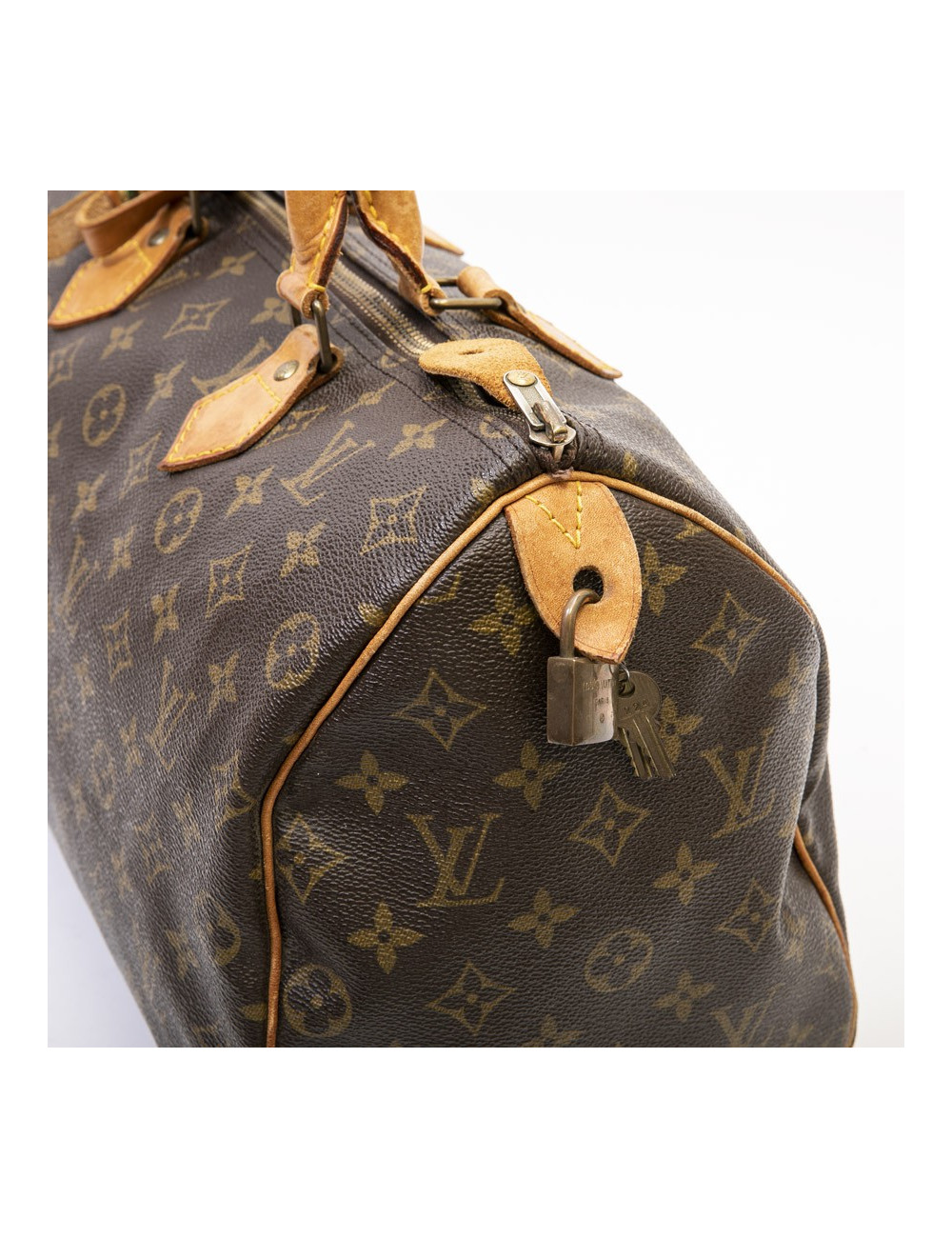 Sac speedy 30 LOUIS VUITTON toile monogram Vintage