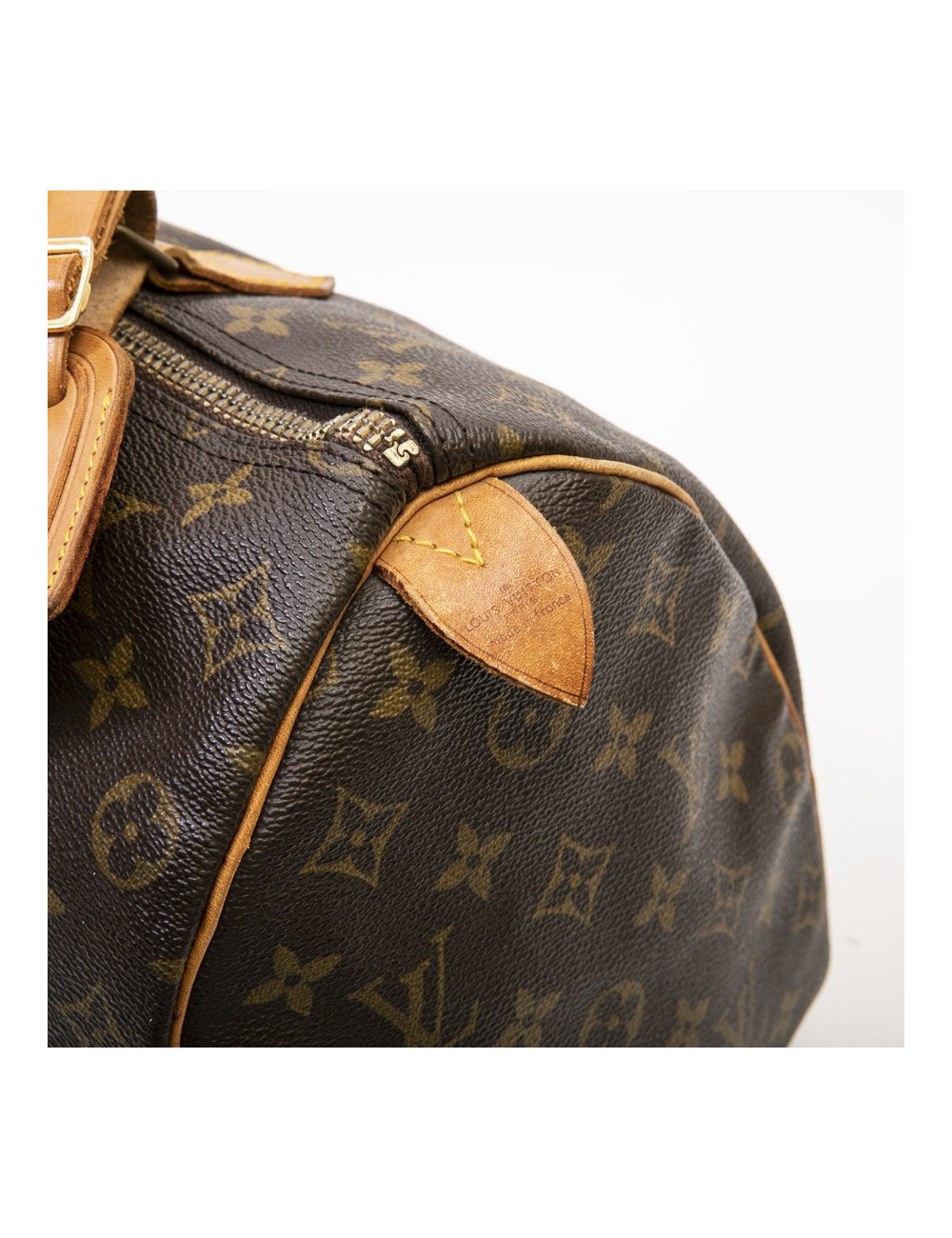 Sac speedy 30 LOUIS VUITTON toile monogram Vintage