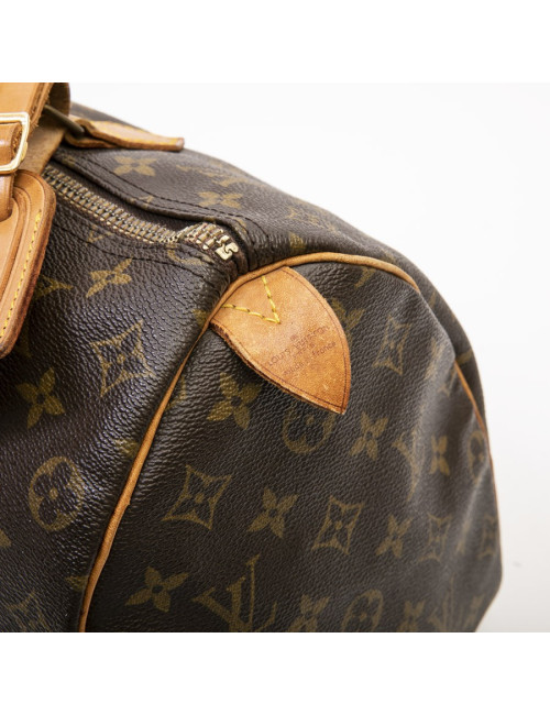 Sac speedy 30 LOUIS VUITTON toile monogram Vintage