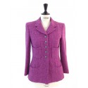 T34 pink tweed jacket CHANEL
