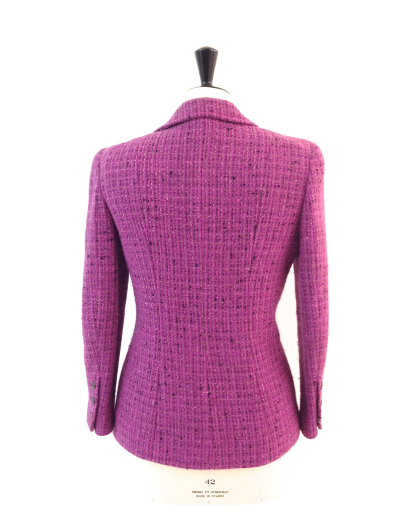 Veste CHANEL en tweed rose