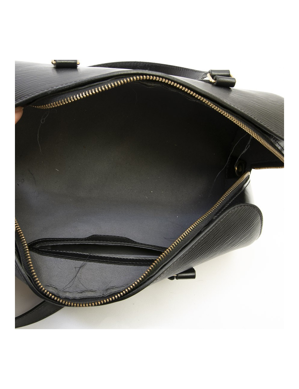 Sac Papillon LOUIS VUITTON cuir épi noir