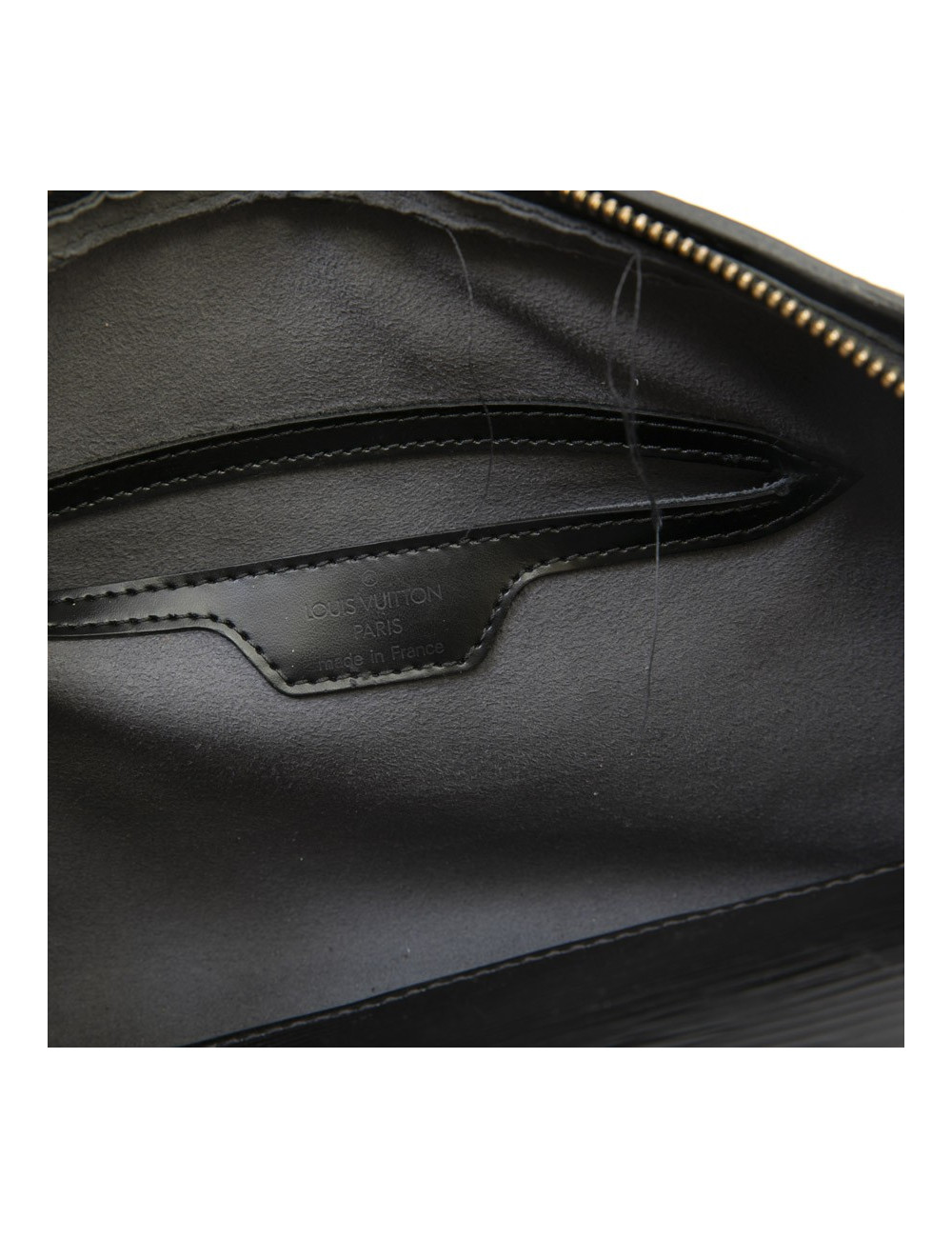 LOUIS VUITTON butterfly bag in black epi leather