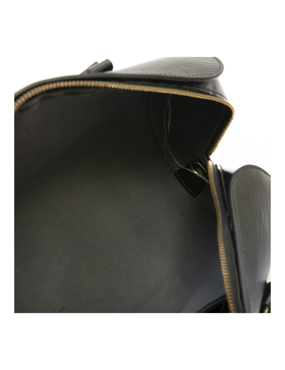 LOUIS VUITTON butterfly bag in black epi leather