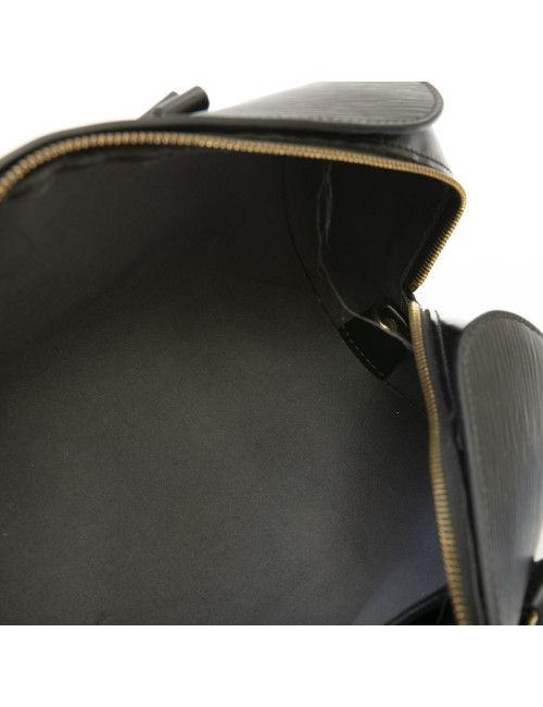 LOUIS VUITTON butterfly bag in black epi leather
