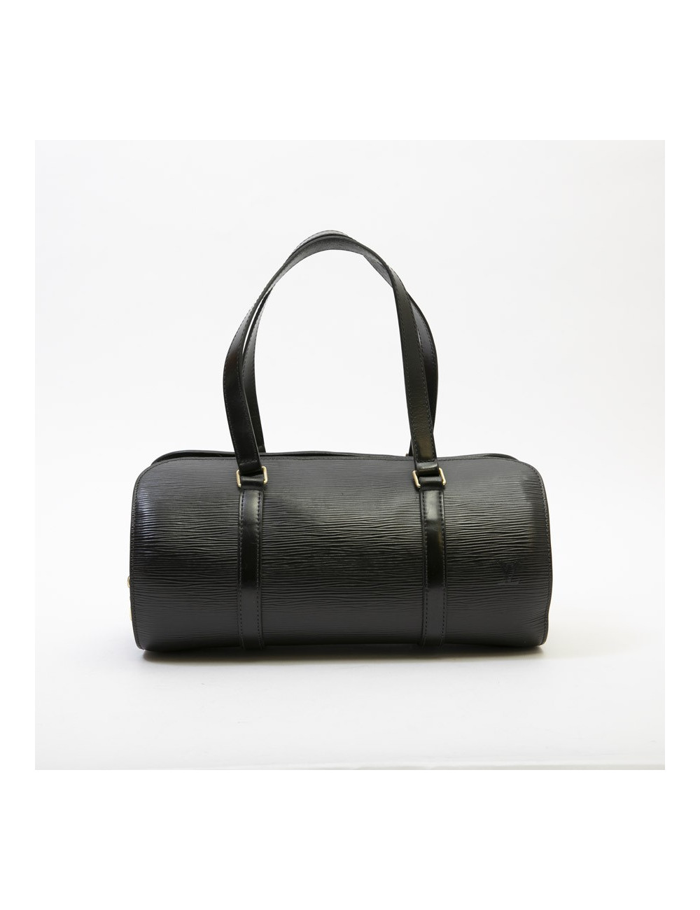 LOUIS VUITTON butterfly bag in black epi leather