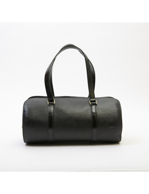 LOUIS VUITTON butterfly bag in black epi leather
