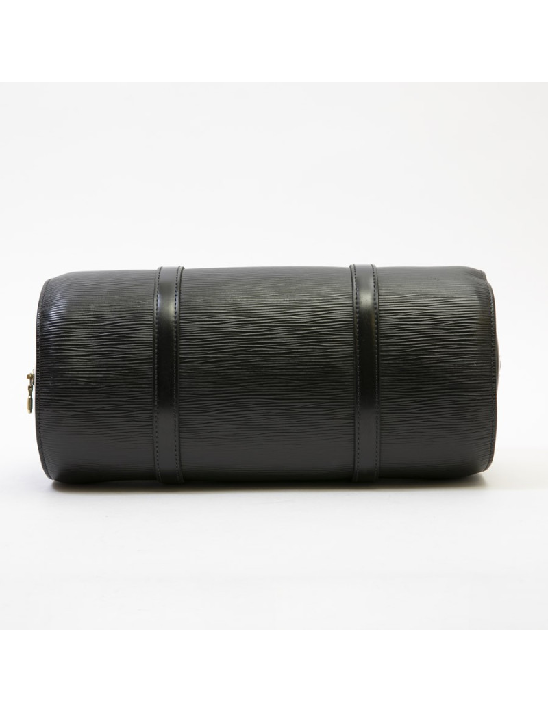 LOUIS VUITTON butterfly bag in black epi leather