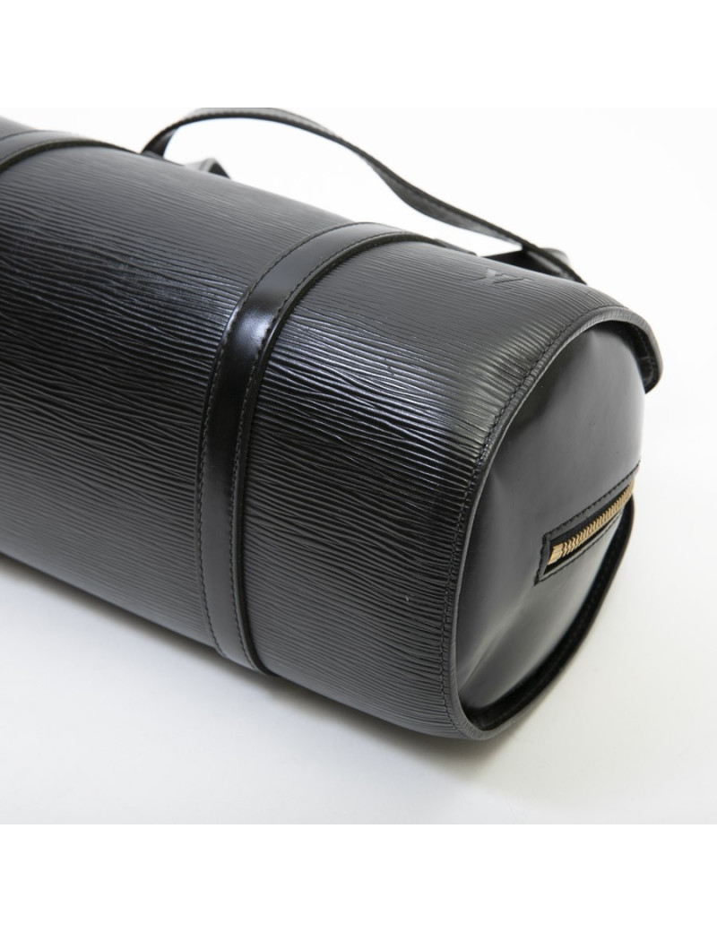 LOUIS VUITTON butterfly bag in black epi leather