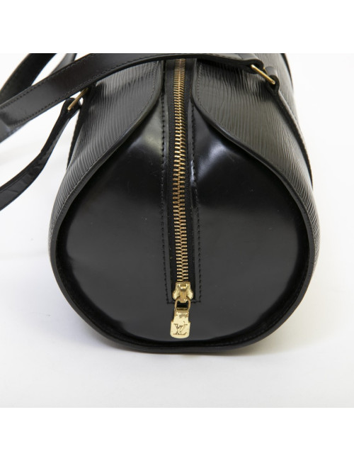 LOUIS VUITTON butterfly bag in black epi leather
