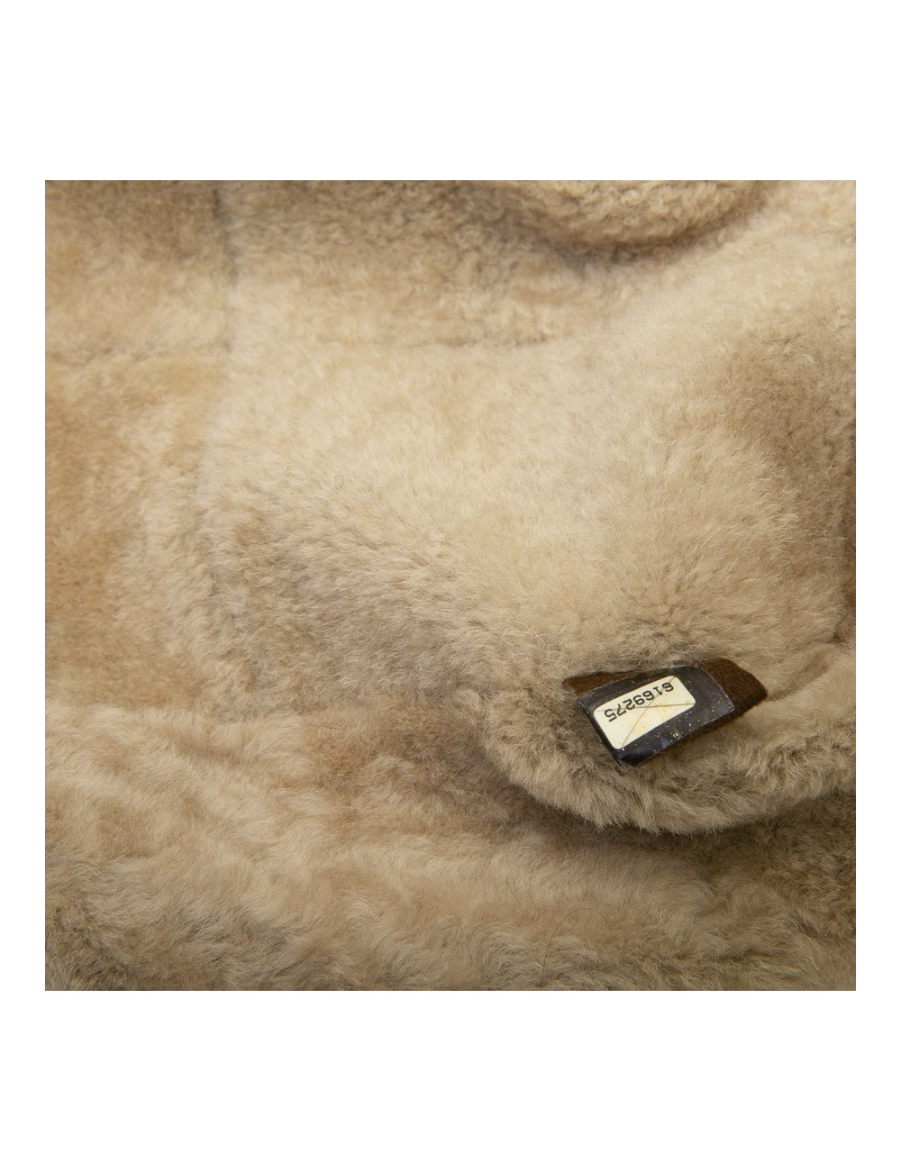 Sac CHANEL en peau retournée camel