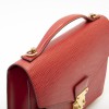 LOUIS VUITTON Monceau BB red epi leather bag