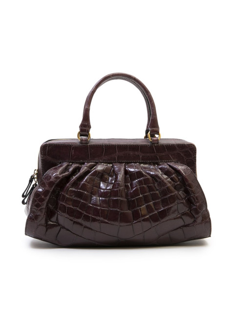 Sac VALENTINO GARAVANI en alligator violet