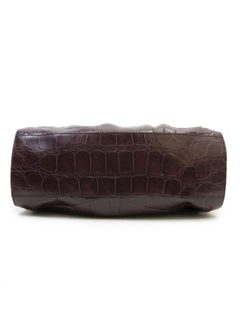 Sac VALENTINO GARAVANI en alligator violet