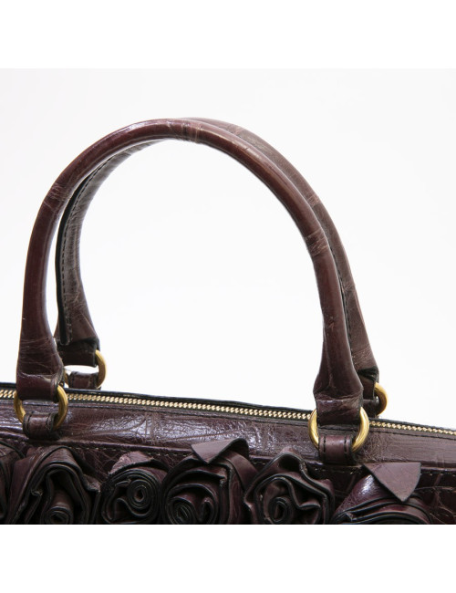 Sac VALENTINO GARAVANI en alligator violet