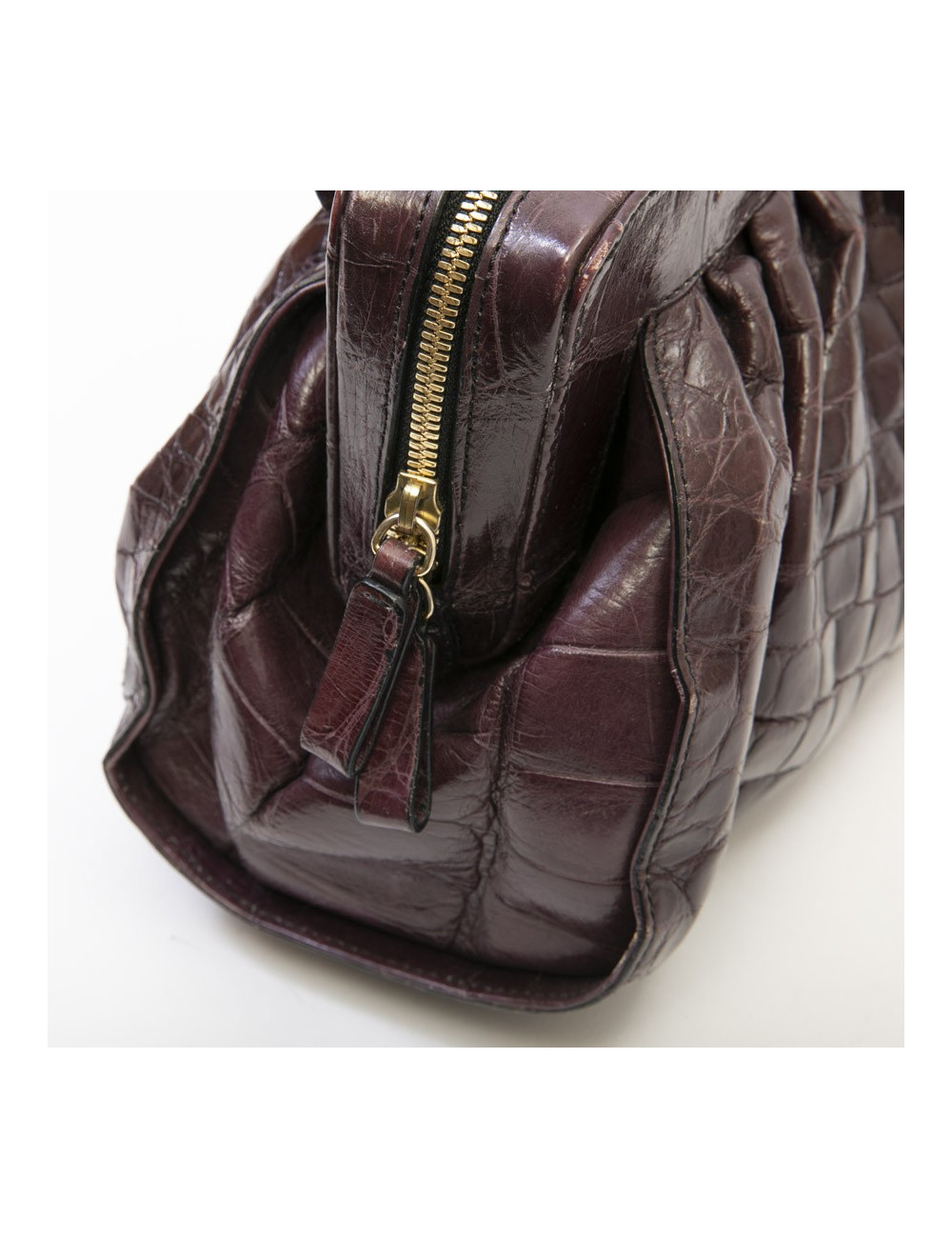 Sac VALENTINO GARAVANI en alligator violet