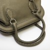 FENDI bag in grained green khaki leather