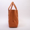 HERMES bag in orange clemence taurillon leather