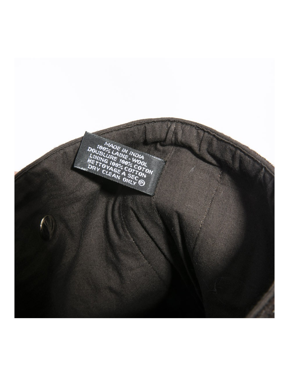 Sac HERMES toile marron vintage