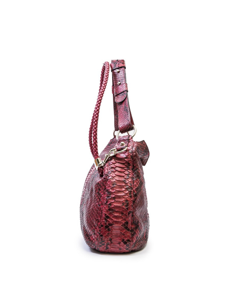 Sac GUCCI en python rouge