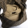 FENDI bag in brown monogram canvas