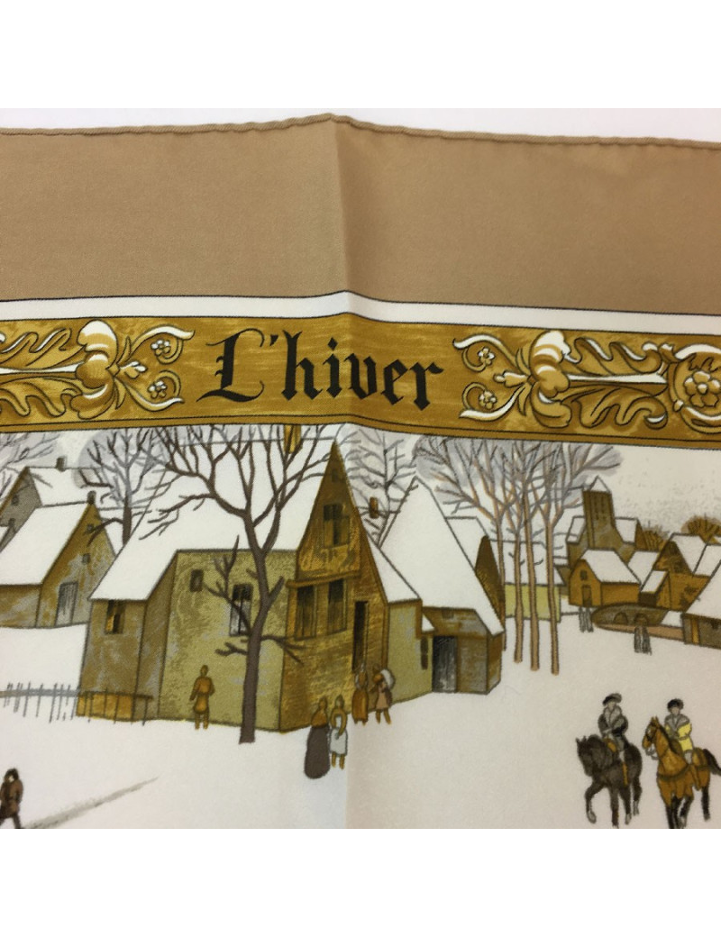 Carré HERMES L'hiver