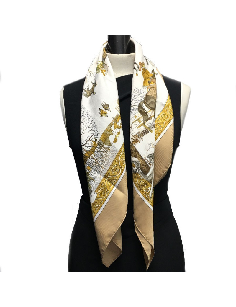 Carré HERMES L'hiver