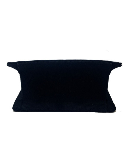 Mini Sac 255 CHANEL en satin noir