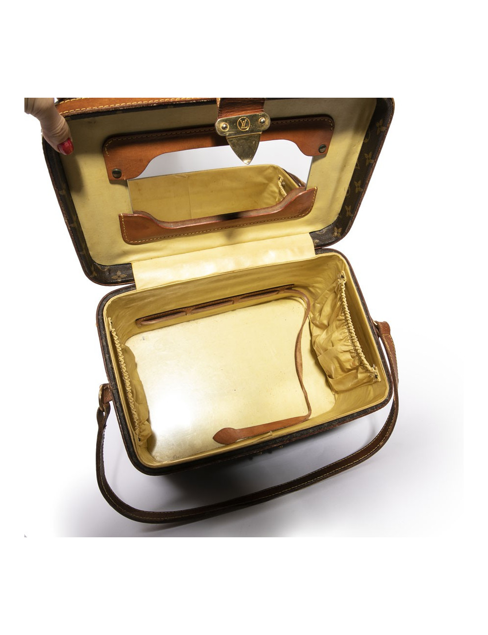 Vanity case LOUIS VUITTON toile monogram Vintage