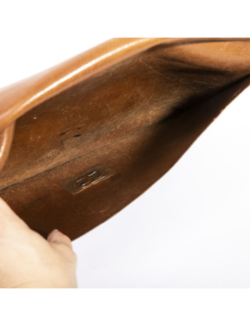 LOUIS VUITTON vintage clutch in brown monogram canvas