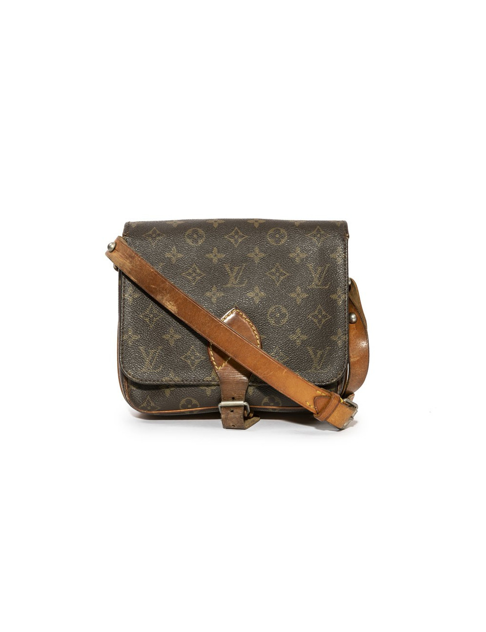 Sac besace LOUIS VUITTON toile Monogram Vintage