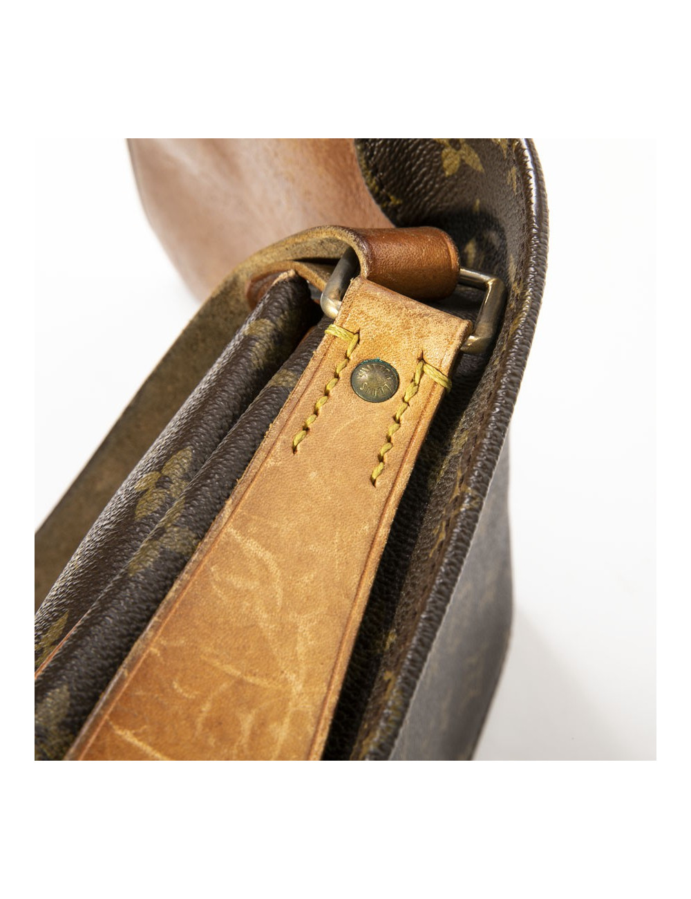 Sac besace LOUIS VUITTON toile Monogram Vintage