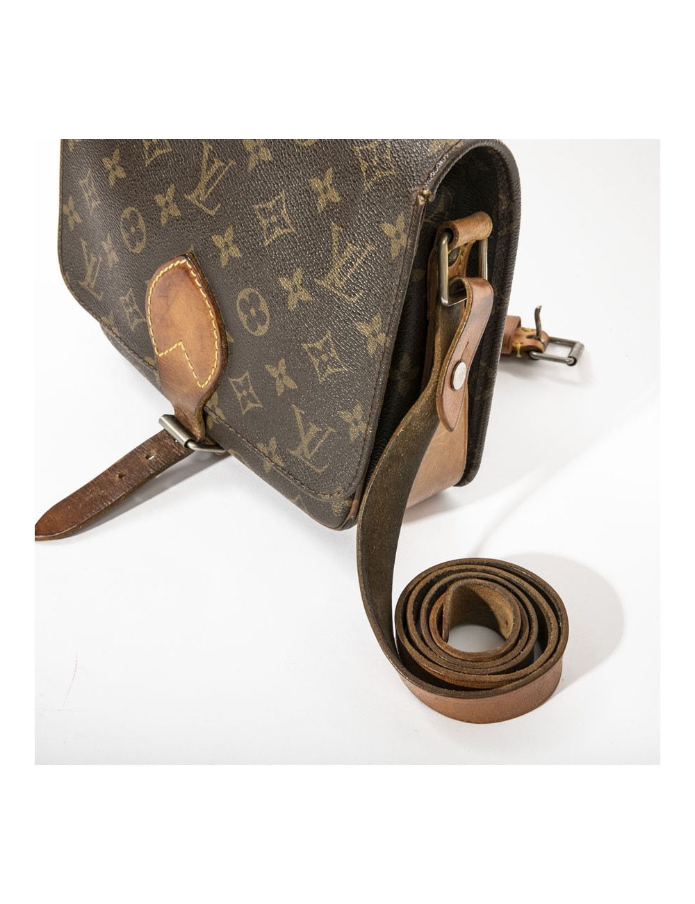 Sac besace LOUIS VUITTON toile Monogram Vintage