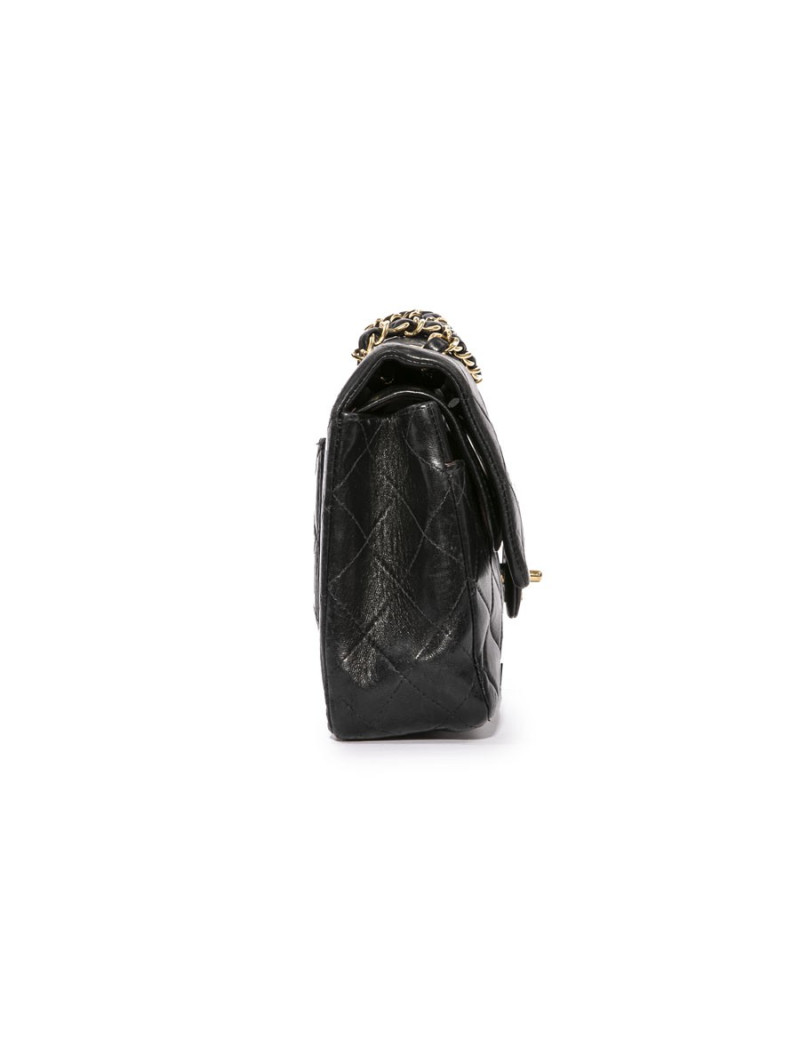 CHANEL Timeless bag in black quilted leather